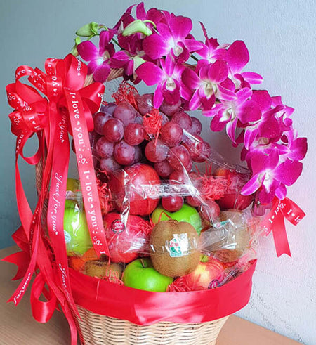 Giỏ Trái Cây Tặng Mẹ 02 - Gửi Hoa Về Việt Nam