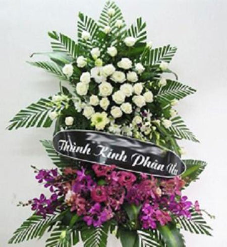 Hoa Chia Buồn 04 - Gửi Hoa Về Việt Nam