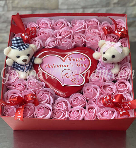 Hoa Hồng Sáp Đặc Biệt Valentine 02 - Gửi Hoa Về Việt Nam