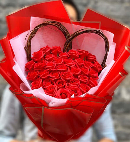 Hoa Hồng Sáp Đặc Biệt Valentine 05 - Gửi Hoa Về Việt Nam