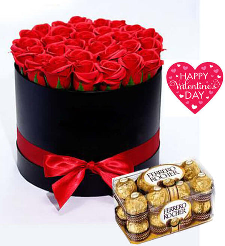Hoa Hồng Sáp Đặc Biệt Valentine 09 - Gửi Hoa Về Việt Nam