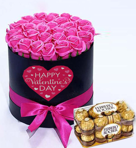 Hoa Hồng Sáp Đặc Biệt Valentine 10 - Gửi Hoa Về Việt Nam