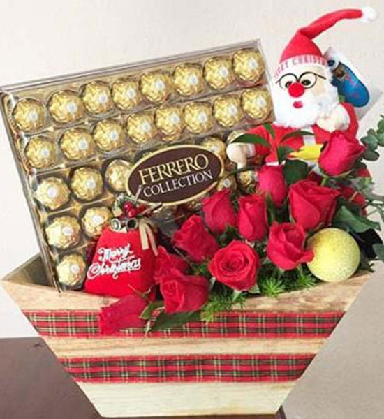 Hoa và Chocolate XMas 02 - Gửi Hoa Về Việt Nam