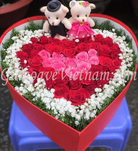 Hoa Valentine Vietnam 01 - Gửi Hoa Về Việt Nam