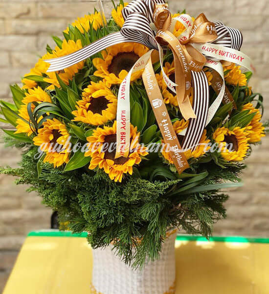 Hoa văn phòng 24 - Gửi Hoa Về Việt Nam