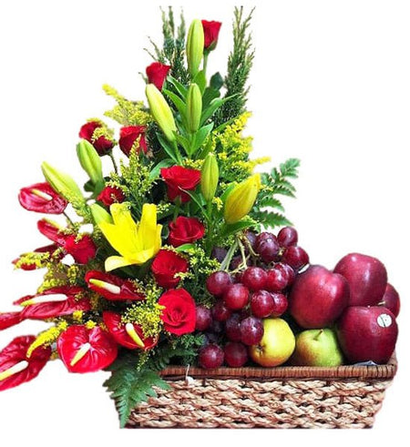 Ngày 20/10 - Giỏ trái cây 02 - Gửi Hoa Về Việt Nam