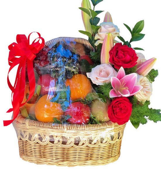 Ngày 20/10 - Giỏ trái cây 03 - Gửi Hoa Về Việt Nam
